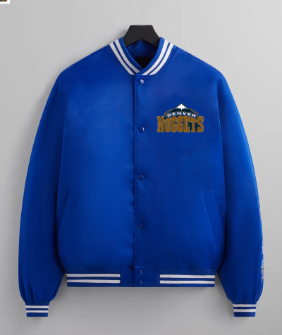Royal Blue Satin Varity Jackets | Varsity jackets manufacturer