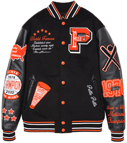 Letterman Jacket with customized Patches | varsity jackets